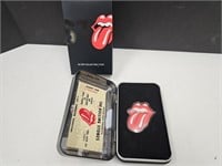 ROLLING STONES Silver 1 oz. Tongue