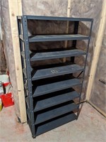 Light Duty 8 Shelf Metal Storage Shelving Unit