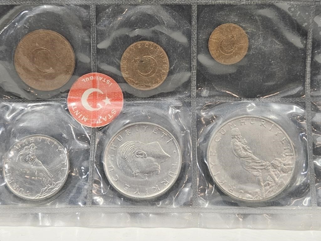 Foreign Coins, Turkey 1965
