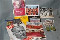 Assorted Magazines, Papers, Postcards