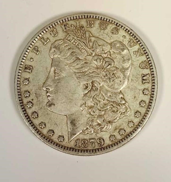 1879 Morgan Silver Dollar, Mint Mark O.