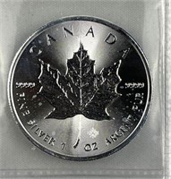 2016 Silver Maple Leaf 1 oz .9999