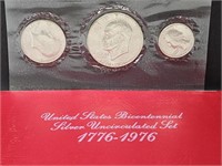 US Bicentennial Silver Uncirculated Set  1976
