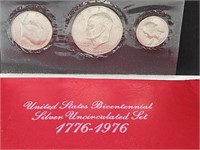 US Bicentennial Silver Uncirculated Set 1976