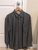 Natural Issue Men's Grey Button Shirt (M)
