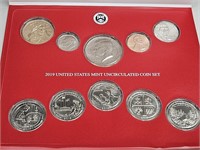 2019 US Mint UNC Coin Set Denver