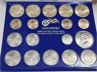 2009 Philadelphia US Mint UNC Coin Set