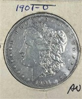1901-O Morgan Silver Dollar, US $1 Coin