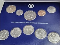 2020 US Mint UNC Coin Set  Philadelphia