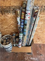 Large selection of decorative beer cans