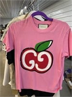 Gucci Pink Apple t shirt