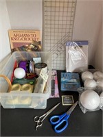 Lot of Assorted Craft Supplies