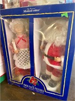 Motion-ettes Twin pack Santa and Ms Claus