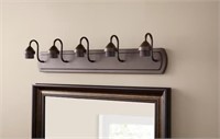 style selections 5 light vanity bar fitter $40