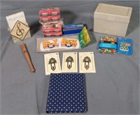 Office Supplies, Bookmarks, Pins, Staples and More