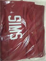 Signed Billy Sims Jersey