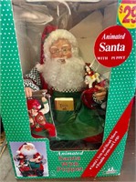 Animated Santa with puppet