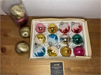 Frosted Mini Christmas Balls