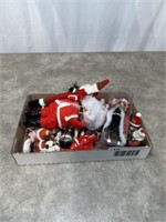 Santa Claus decorations, ornaments and other