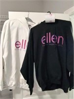 2 Ellen Show Hoodies and 1 Mug - Read Details