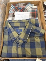 Two flannel shirt size extra large