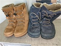 2 Pairs Fitflop Women's Boots Size 10