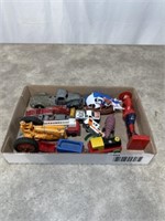 Vintage toy cars and trucks