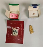 Misc. Christmas Jewelry, Earrings, Necklace, Pins,