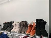 6 Pairs Women's Boots Size 11