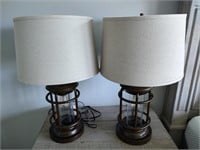 2 Pacific Coast Lighting Lamps