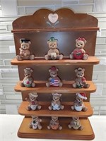 Collection of Homco Bears