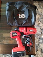 Black and Decker Drill and Light