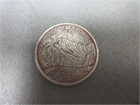 Colorado Silver Quarter Dollar.