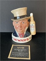 Mr. Micawber Pick Kwik Dewar's Liqueur Container