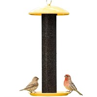 No/No Feeders Yellow Straight Sided Finch Feeder
