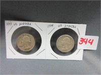 1943/1944 Us Quarter