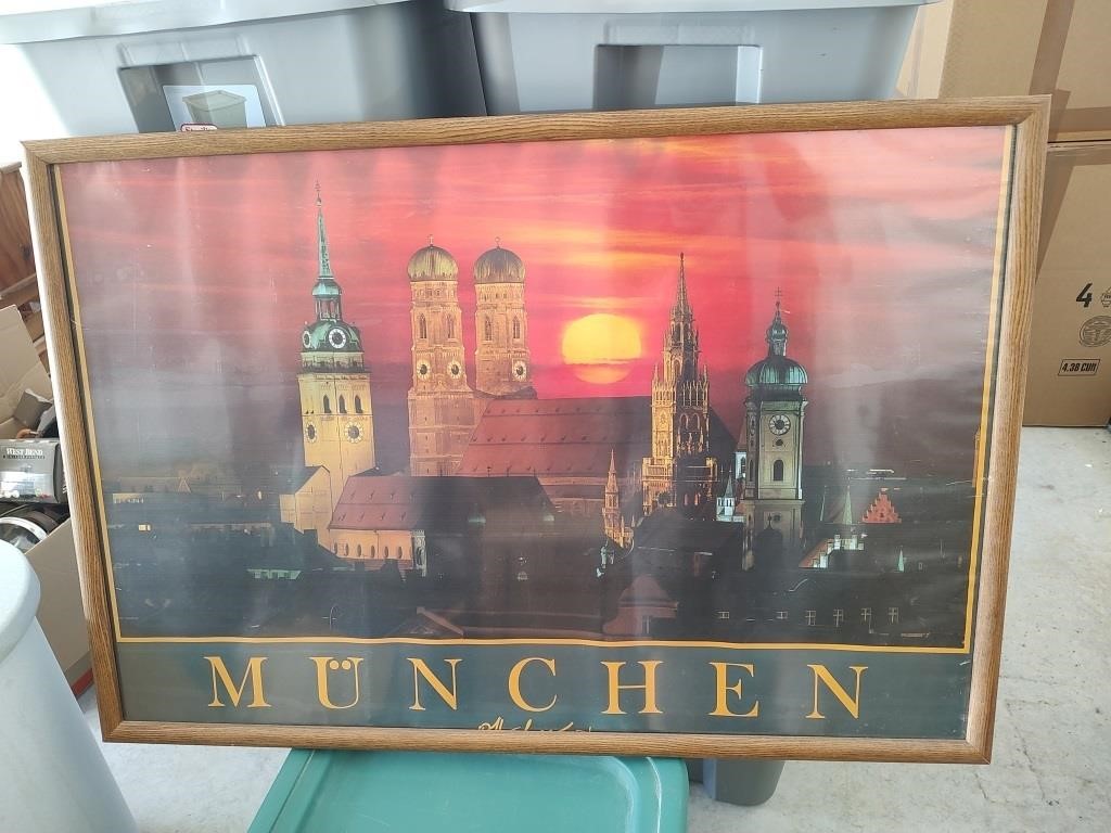 Munich Germany Framed Poster