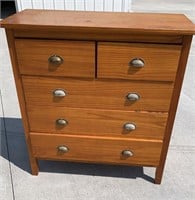 Pine Antique chest of drawers