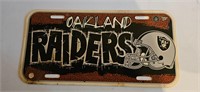 Oakland Raiders Decorative Vanity License Plate