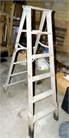 Vintage Wood Ladder For Diplay