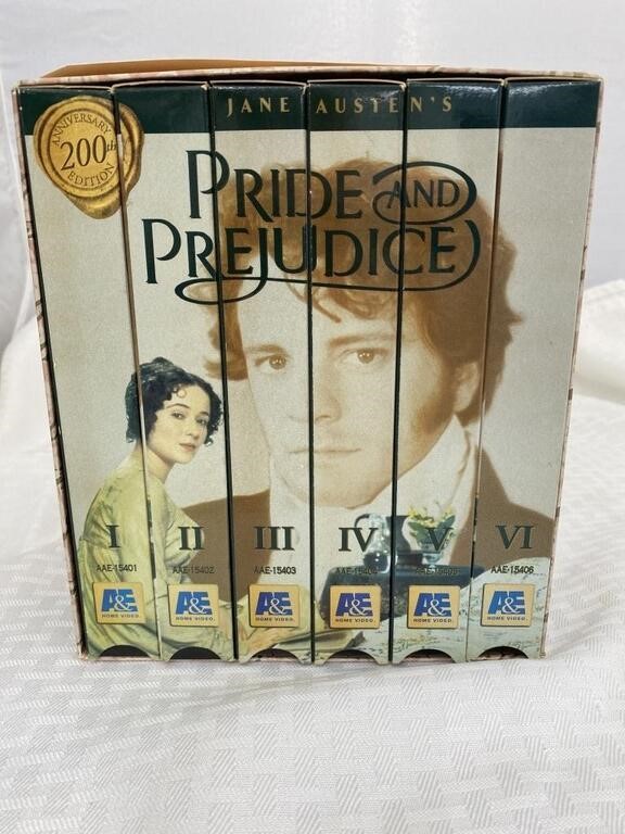 Pride & Prejudice VHS Collection