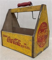 Vintage wooden Coca-Cola bottle crate