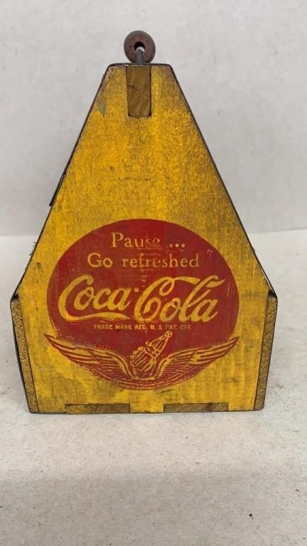 Vintage wooden Coca-cola bottle crate
