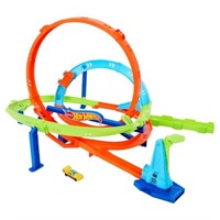 Hot Wheels Toy Car Track Set, Action Loop Cyclone