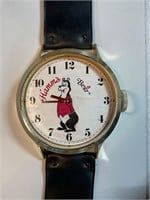 Vtg Hamm's Beer Giant Watch Clock-needs repair
