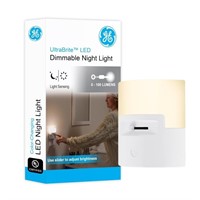 GE Ultrabrite LED Night Light, Dimmable, Plug-in,