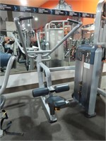 Precor Lat Pull Down Station & Weights