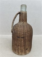 Wicker weave bottle