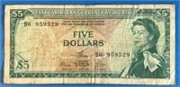 $5 East Caribbean Currency
