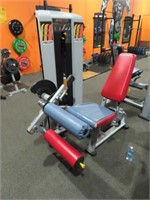 Precor Seated Leg Curl with 114Kg Plate Stack